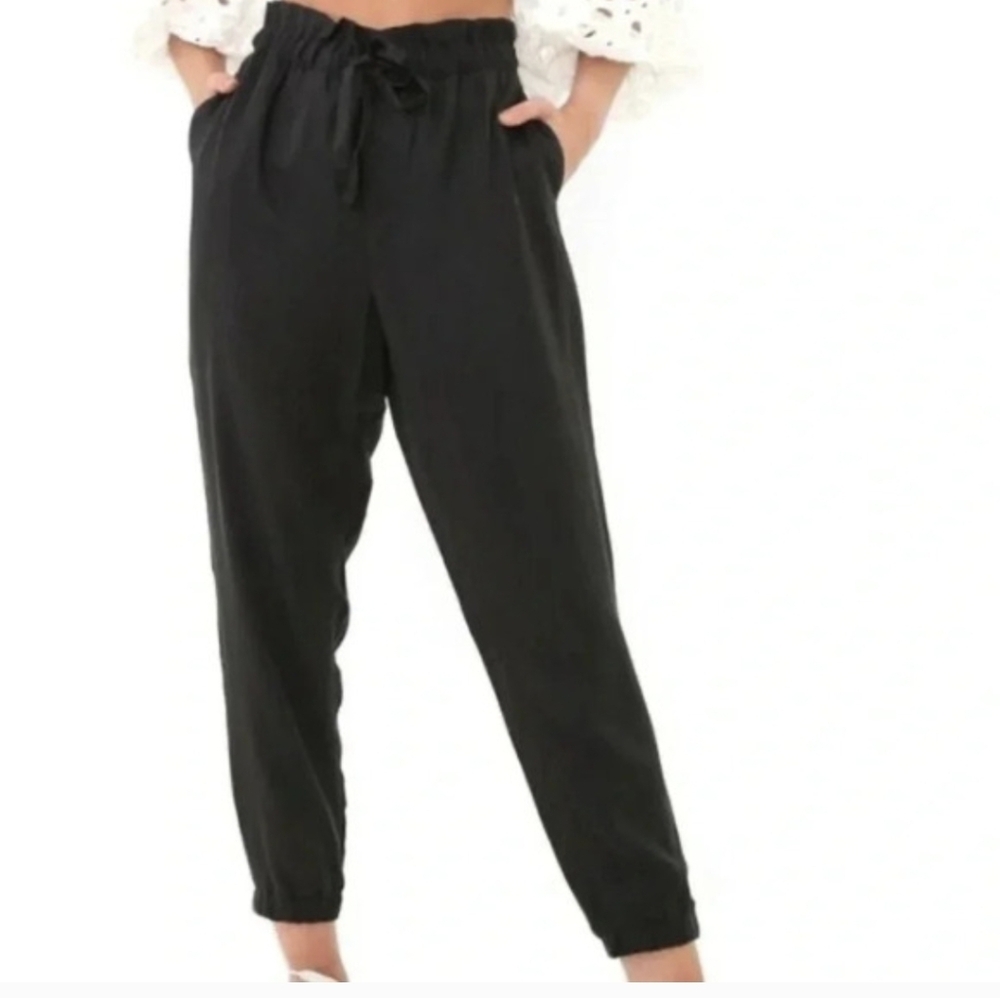 Banana Republic Black Jogger Pants Sz.L NWT